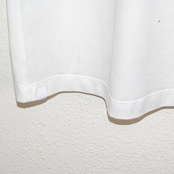 Lululemon Men's Small Evolution Short Sleeve Polo Shirt Oxford white - Picture 5 of 6